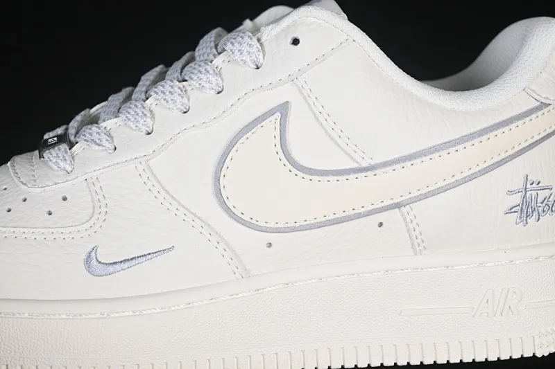 All categories Nk Air Force 1 Air Force series Nk Air Force 1 Low Air Force low-top Nike Air Force 1'07 Low Stusi co-branded versatile beige Air Force 1 low-top casual sneakers CS5288-034